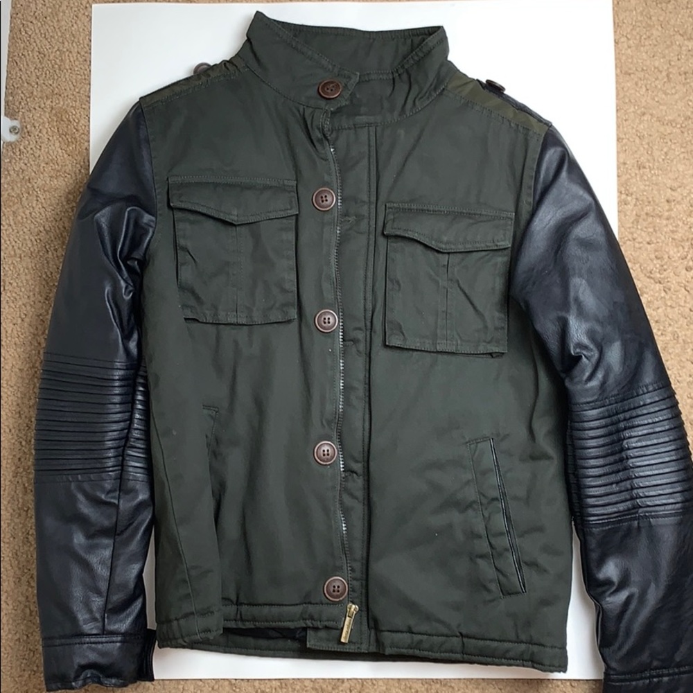 English Laundry Puffer Hybrid Jacket